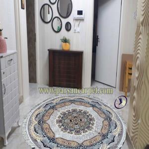 فرش گرد طرح هالیدی