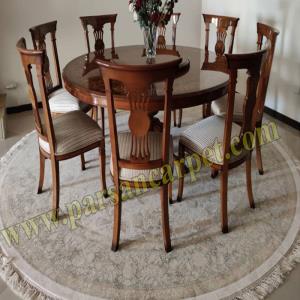 فرش گرد قطر 3 متر