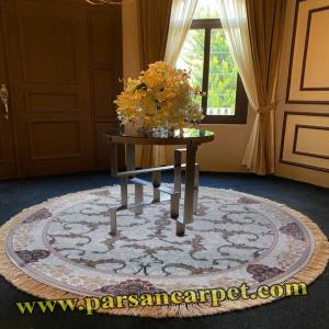 فرش گرد 1200 شانه جدید