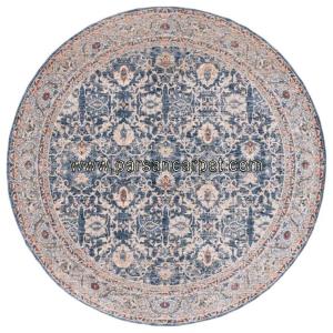 فرش گرد 1200 شانه چاپی سنتی
