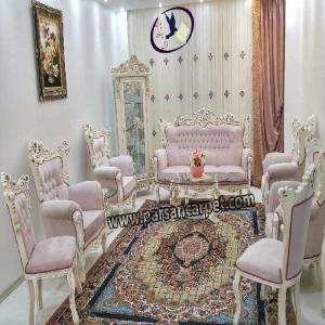 فرش 1000 شانه ده رنگ طرح تندیس