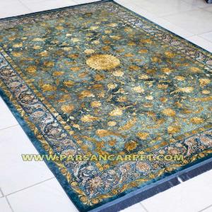فرش ابریشم نما اکریلیک چاپی 1200 شانه