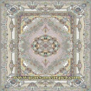 فرش 1200 شانه طرح دموتکس ترمه ای