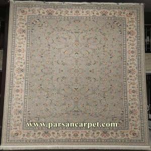 فرش ماشینی لایت طرح دنیا سیلور 1200شانه