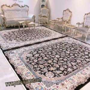 فرش طرح سپنتا قهوه ای