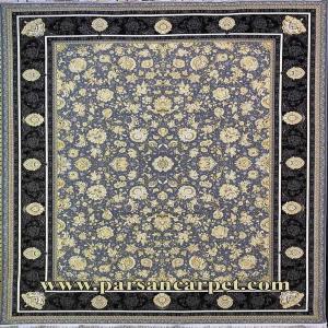 فرش 1200 شانه طرح ماتیلدا دودی