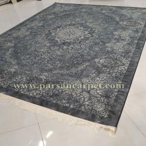 فرش 1200 شانه طوسی کهنه نما