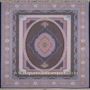 فرش 1200 شانه سرمه ای ماهی ازمیر
