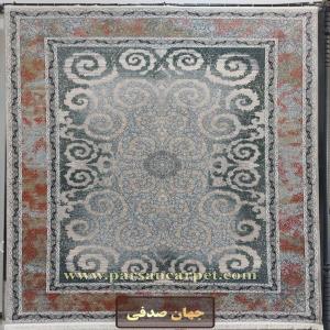 فرش پتینه ای 1200 شانه طرح جهان
