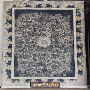 فرش کهنه نما 1200 شانه طرح رویال