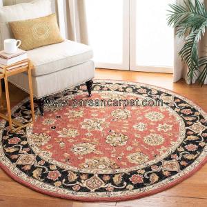 فرش گرد چاپی 1200 شانه سنتی