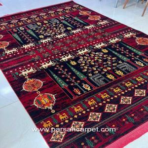 فرش 700 شانه عشایری سنتی لاکی