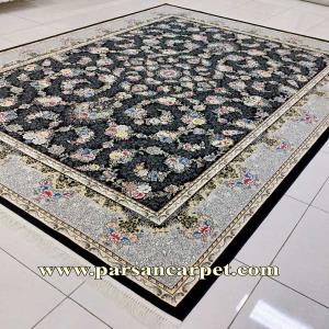 فرش 700 شانه مدل گندم سرمه ای