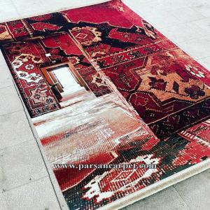 مدل جدید فرش سنتی کهنه نما پتینه