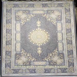 فرش 1200 شانه کد 1065 مدل دودی رنگ