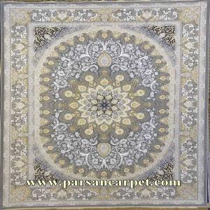 فرش 1200 شانه نقره ای طرح بهار