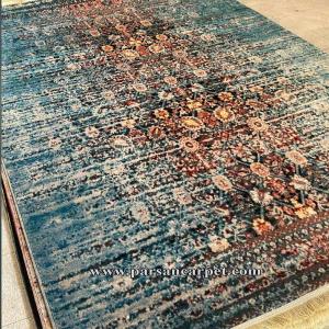 کارخانه فرش 700 شانه پتیه آبی 12 متری