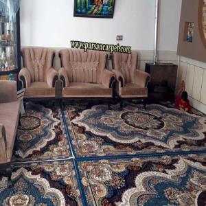 فرش طرح شهیاد کاربنی 700 شانه