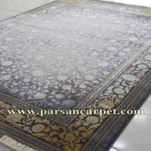 فرش 1200 شانه افشان طلاکوب دودی