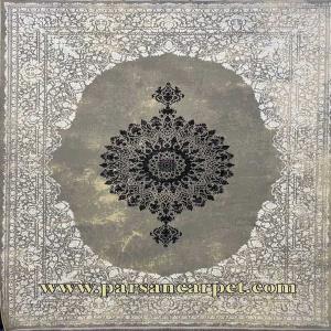 فرش 1200 شانه مدل میراژ طوسی