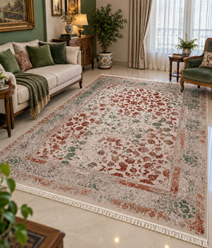 فرش 1200 شانه گل برجسته