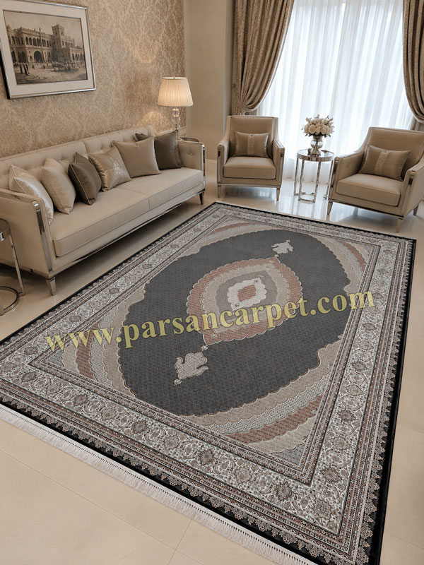فرش 1200 شانه 10 رنگ طرح ریزماهی