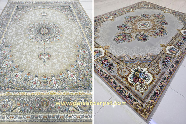 قیمت فرش 1200 شانه گل برجسته