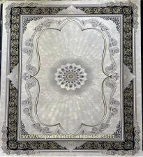 فرش 1200 شانه گل برجسته کد 82 - فرش نقره ای