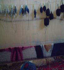 تابلو فرش چهره دستباف از عکس شما با نخ ابریشم و پشم
