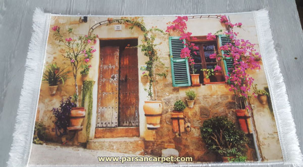 بهترین تابلو فرش ماشینی منظره