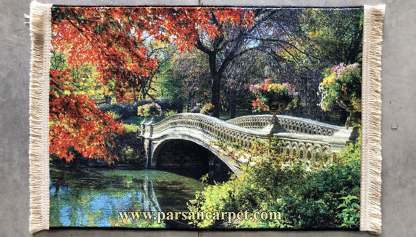 خرید تابلو فرش منظره