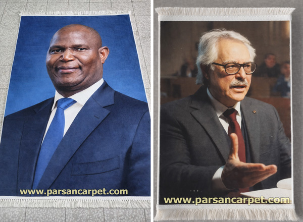  خرید تابلو فرش چهره شخصی