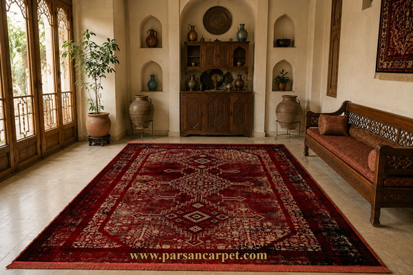 فرش 1200 شانه کاشان سنتی