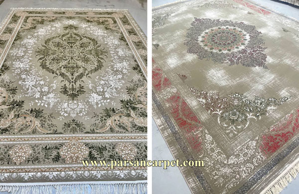 فرش ماشینی پتینه کهنه نما