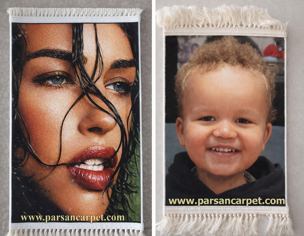 قیمت تابلو فرش عکس چهره