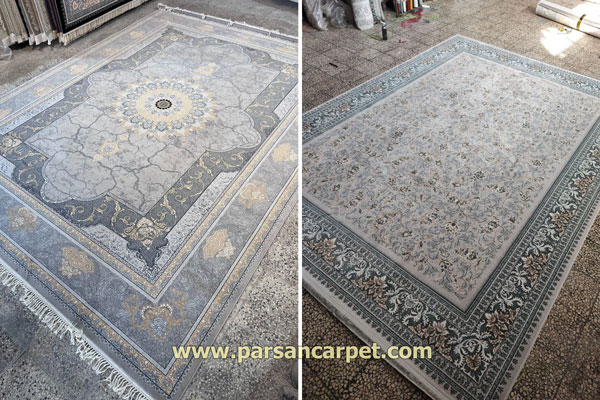 قیمت فرش 700 شانه نقره ای